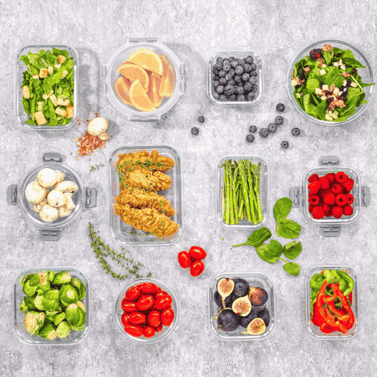 4dasv.png 24-piece Superior Glass Food Storage Set