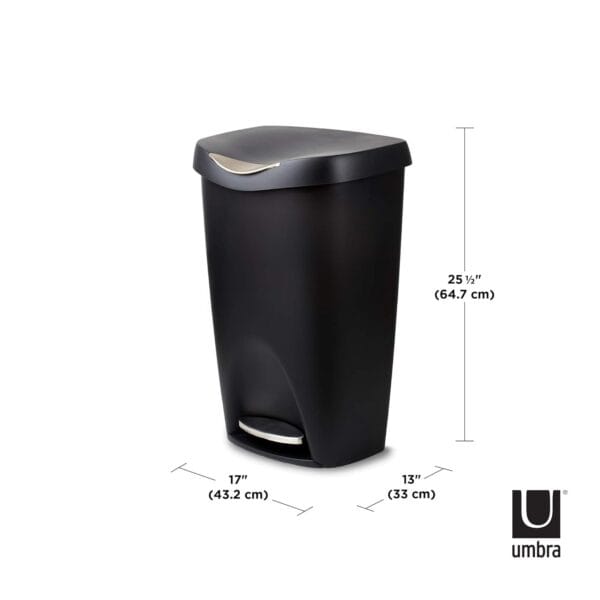 Umbra Brim Step On Trash Can