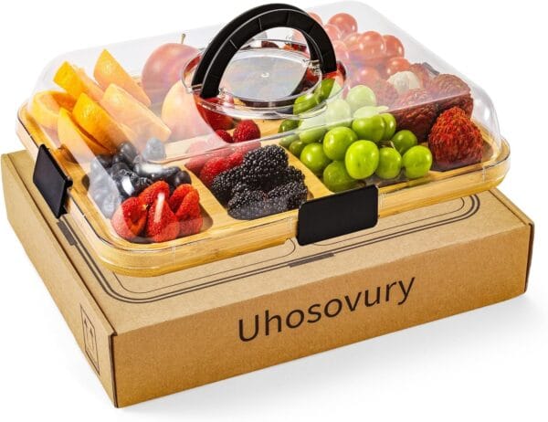 81MhkgtAsmL._AC_SL1500_.jpg Charcuterie Board with Clear Lid