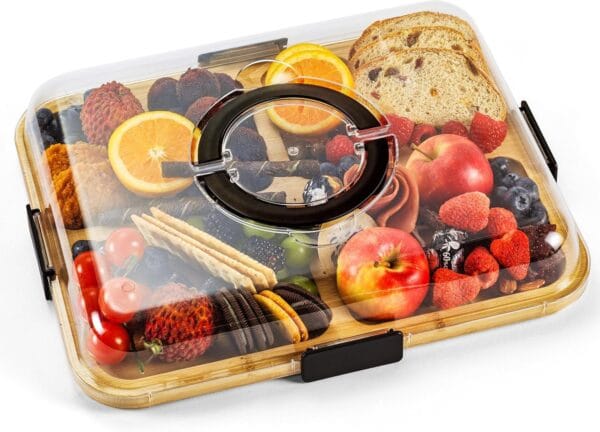 81Png1LoZgL._AC_SL1500_.jpg Charcuterie Board with Clear Lid