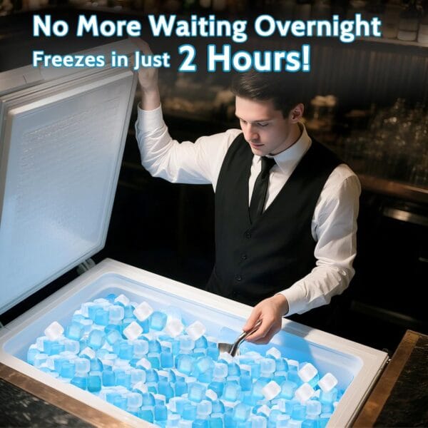 Reusable Ice Cubes for Camping, 360 Pack, 12 lbs
