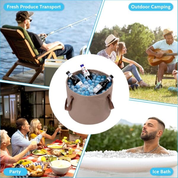 Reusable Ice Cubes for Camping, 360 Pack, 12 lbs