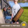 Portable & Lightweight, Comfort-Driven Foldable Rocking Chair with Carry Bag for Camping
