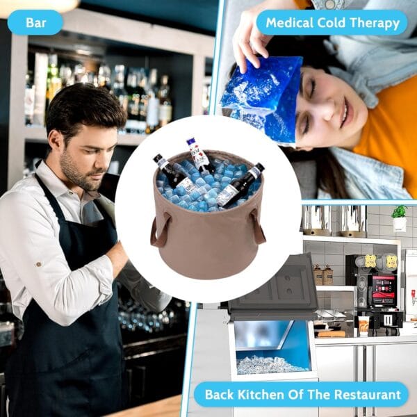 Reusable Ice Cubes for Camping, 360 Pack, 12 lbs